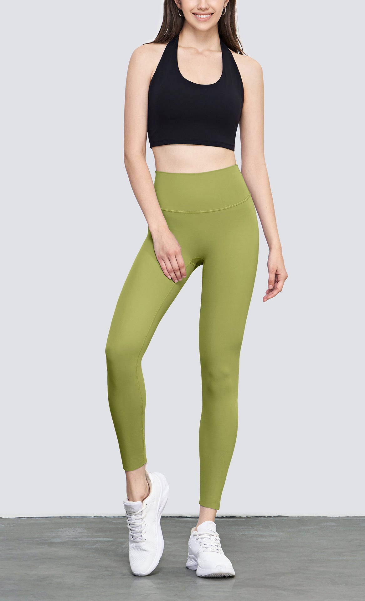 NUF High Waist Yoga Leggings Women Tummy Control Workout Pants