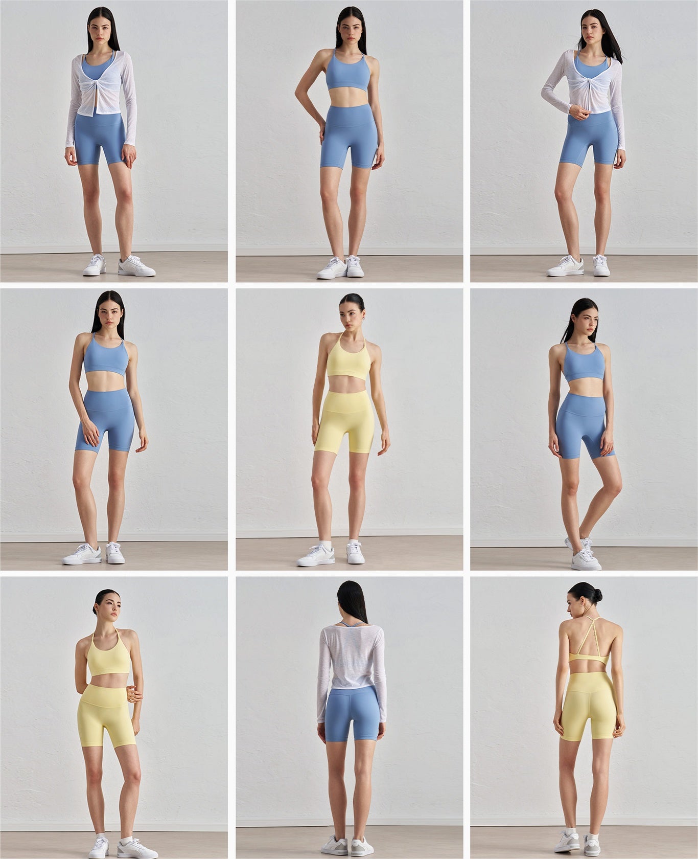 NULS Cool Sense Yoga Shorts Women Peach Lift High Waist Gym