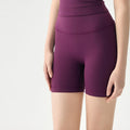 NULS Cool Sense Yoga Shorts Women Peach Lift High Waist Gym