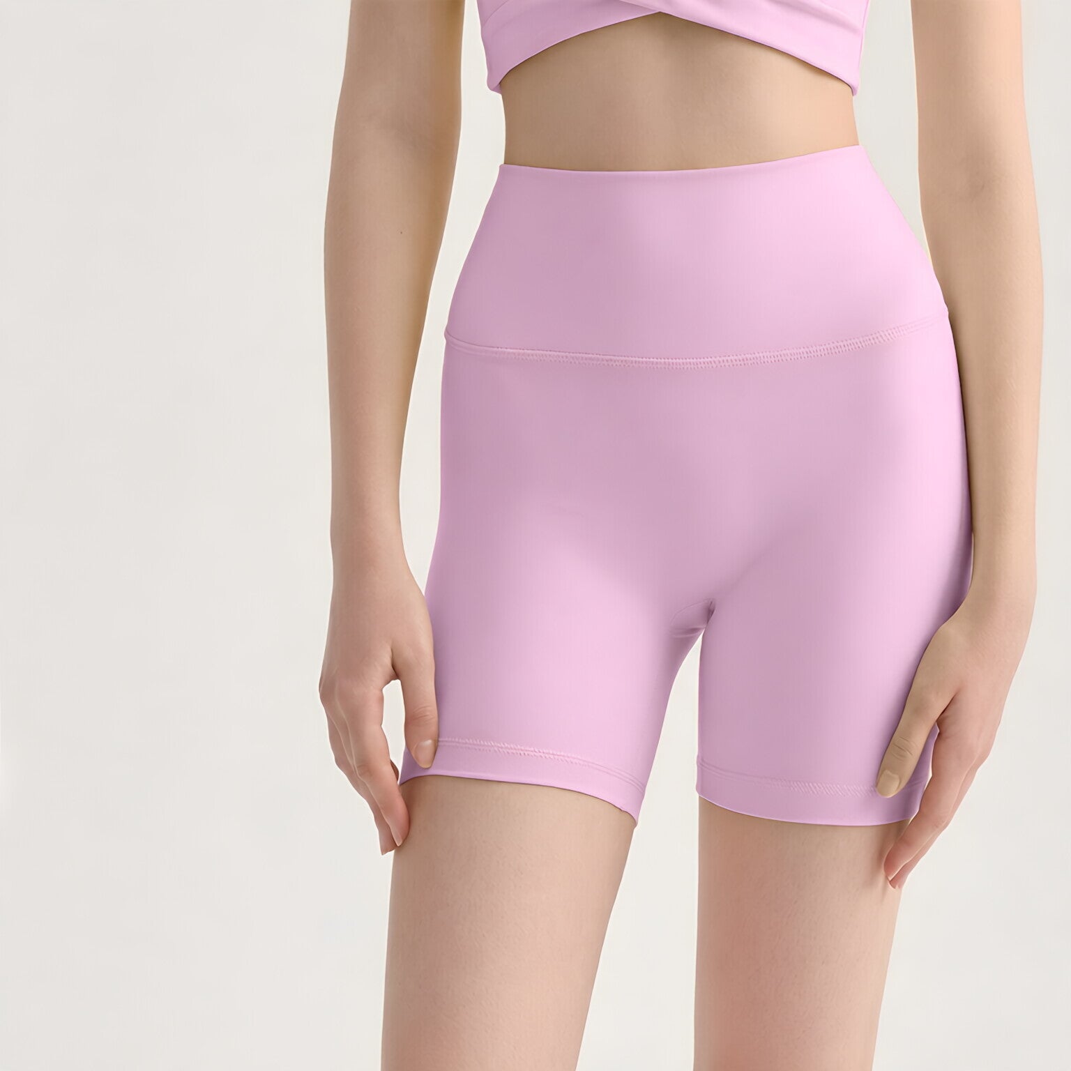 NULS High Waist Running Shorts Women Tummy Control Workout