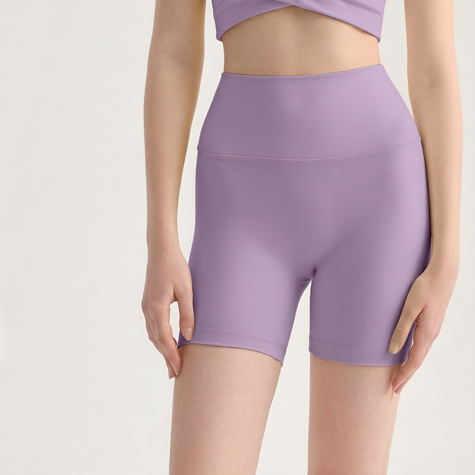 NULS High Waist Running Shorts Women Tummy Control Workout
