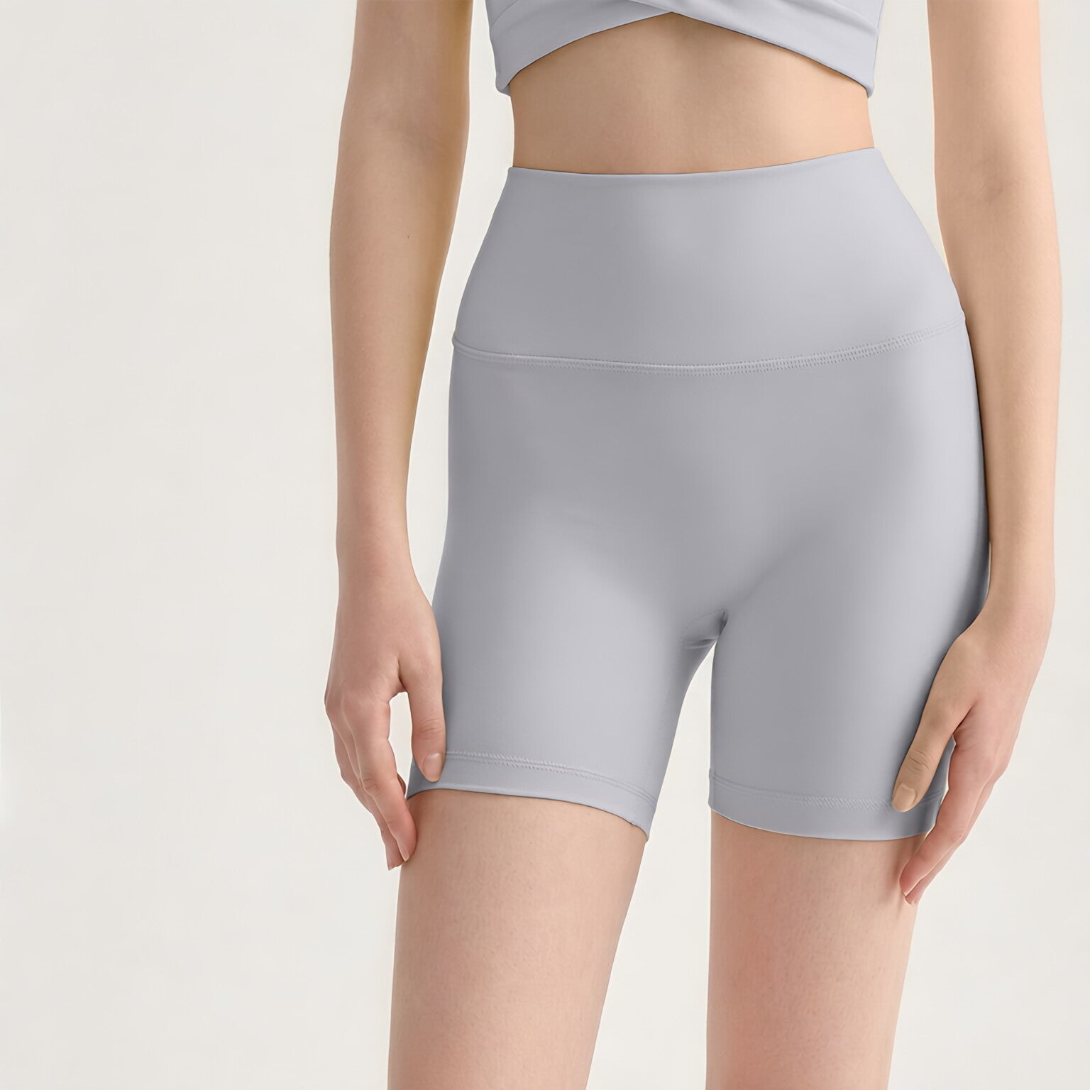 NULS High Waist Running Shorts Women Tummy Control Workout