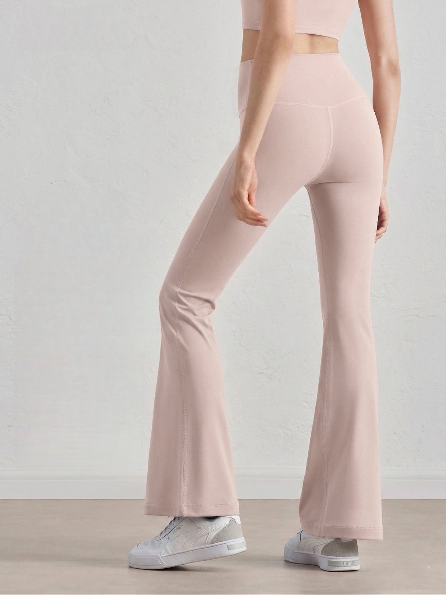 NULS High Waist Yoga Flare Pants Women Slimming Workout