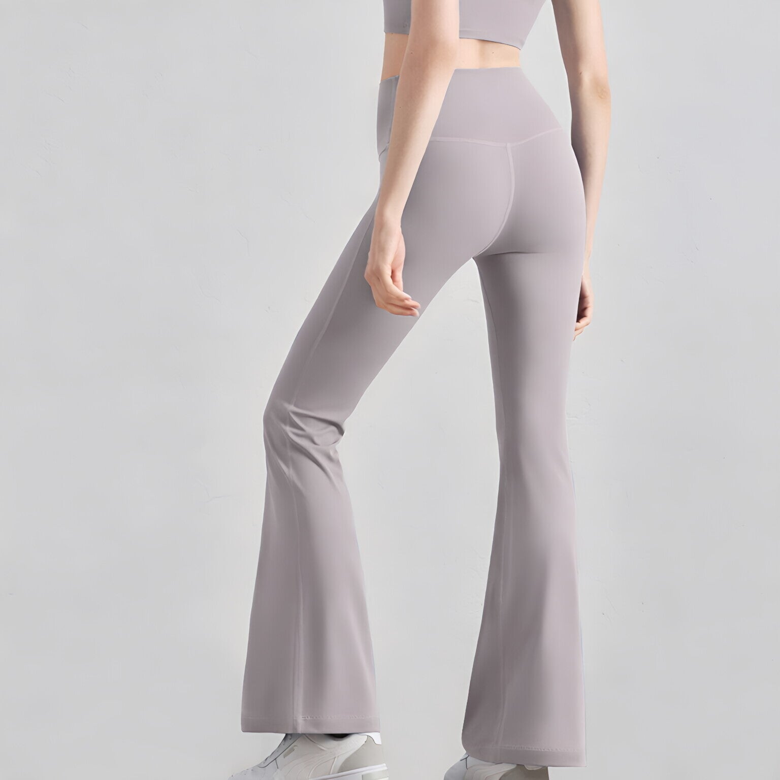 NULS High Waist Yoga Flare Pants Women Slimming Workout