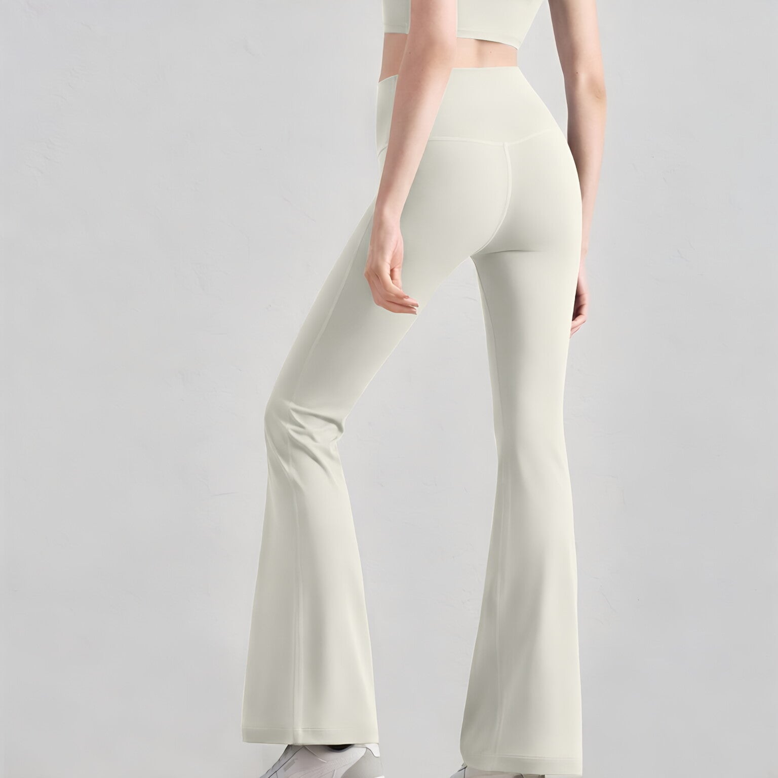 NULS High Waist Yoga Flare Pants Women Slimming Workout