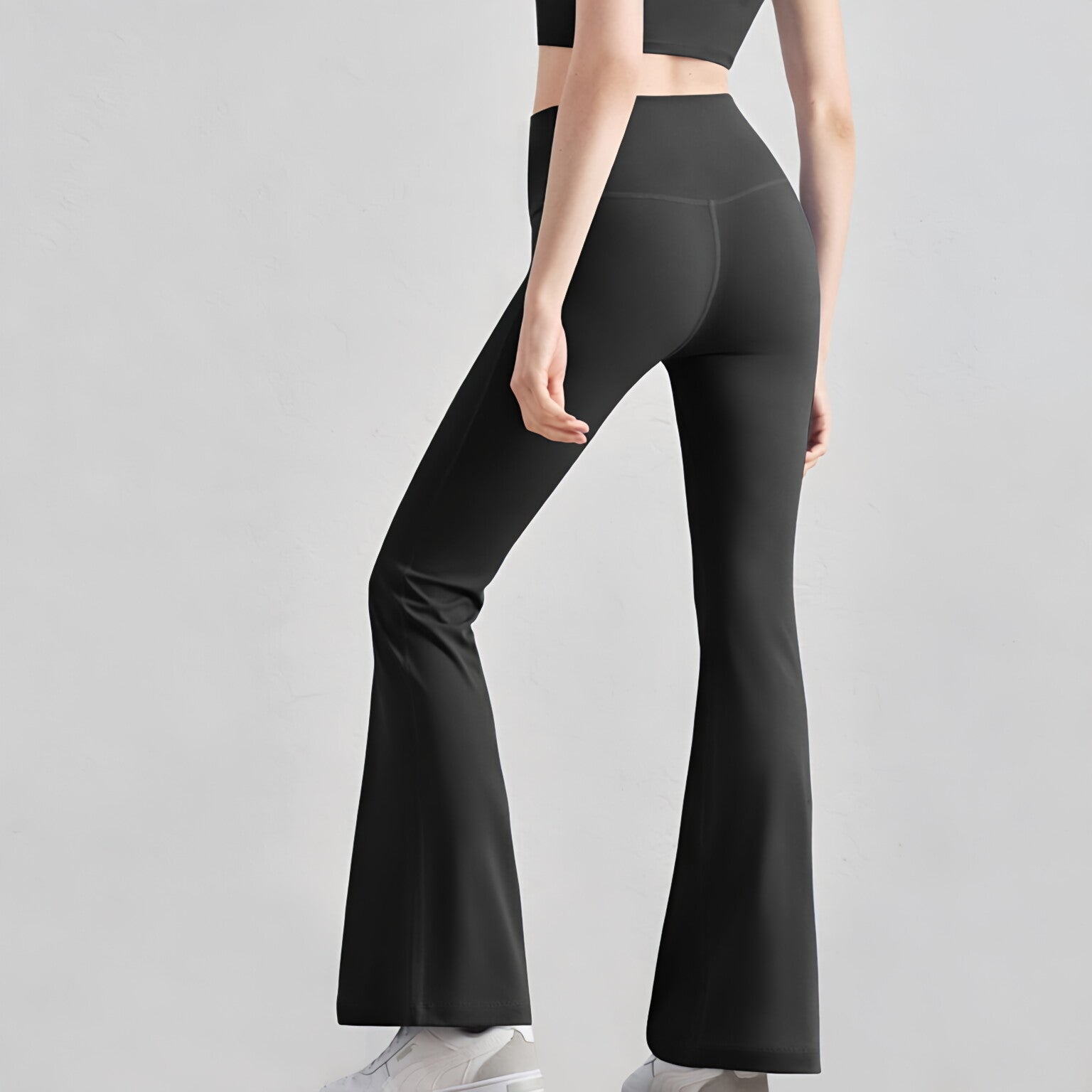 NULS High Waist Yoga Flare Pants Women Slimming Workout