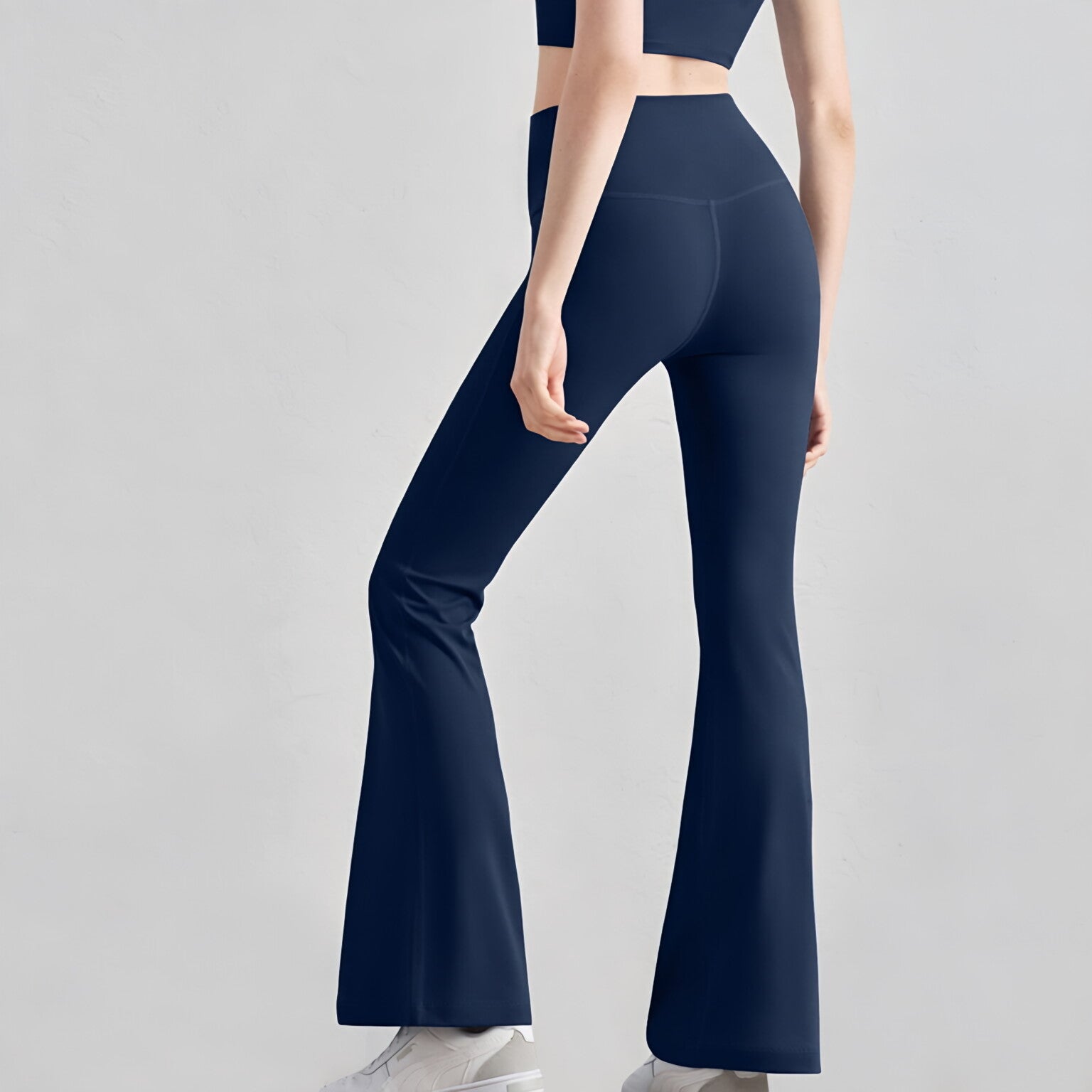 NULS High Waist Yoga Flare Pants Women Slimming Workout