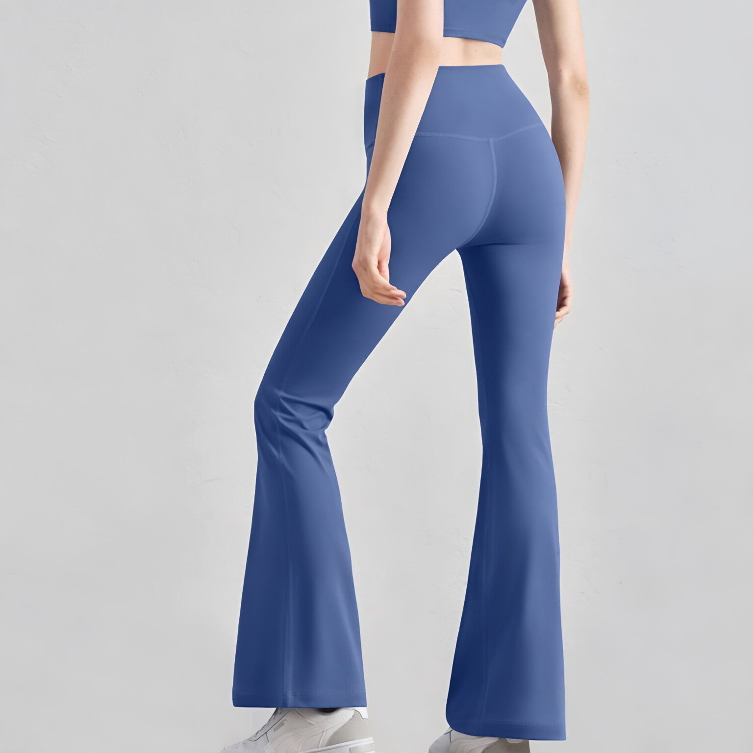 NULS High Waist Yoga Flare Pants Women Slimming Workout