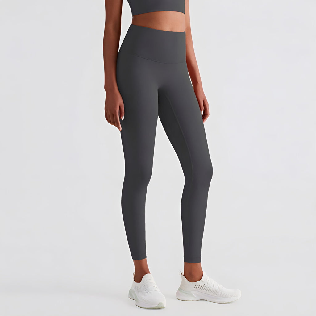 NULS High Waist Yoga Pants 25" Peach Lift Tummy Control Gym