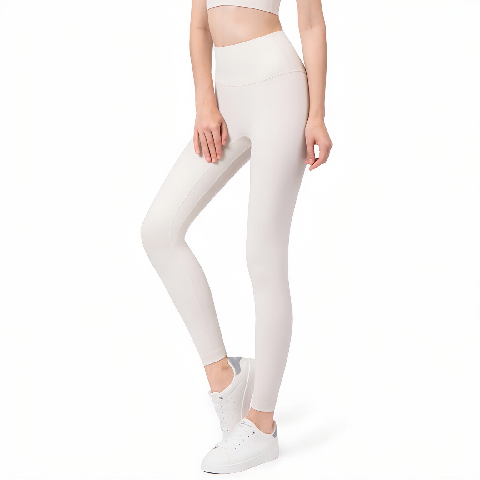NULS High Waist Yoga Pants 25" Peach Lift Tummy Control Gym