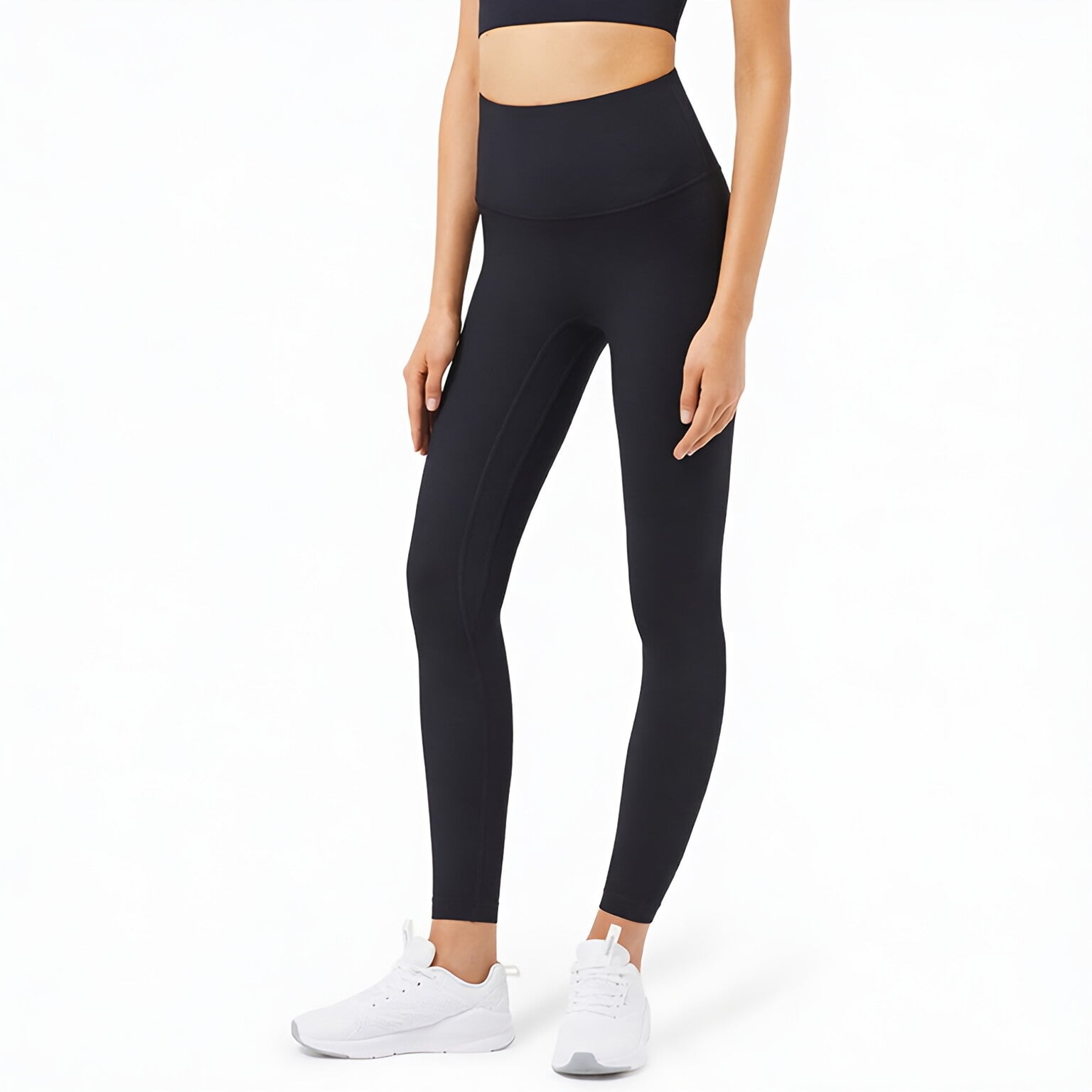 NULS High Waist Yoga Pants 25" Peach Lift Tummy Control Gym