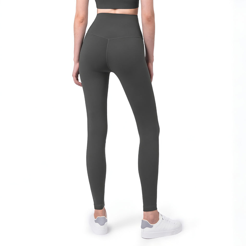 NULS High Waist Yoga Pants 25" Peach Lift Tummy Control Gym