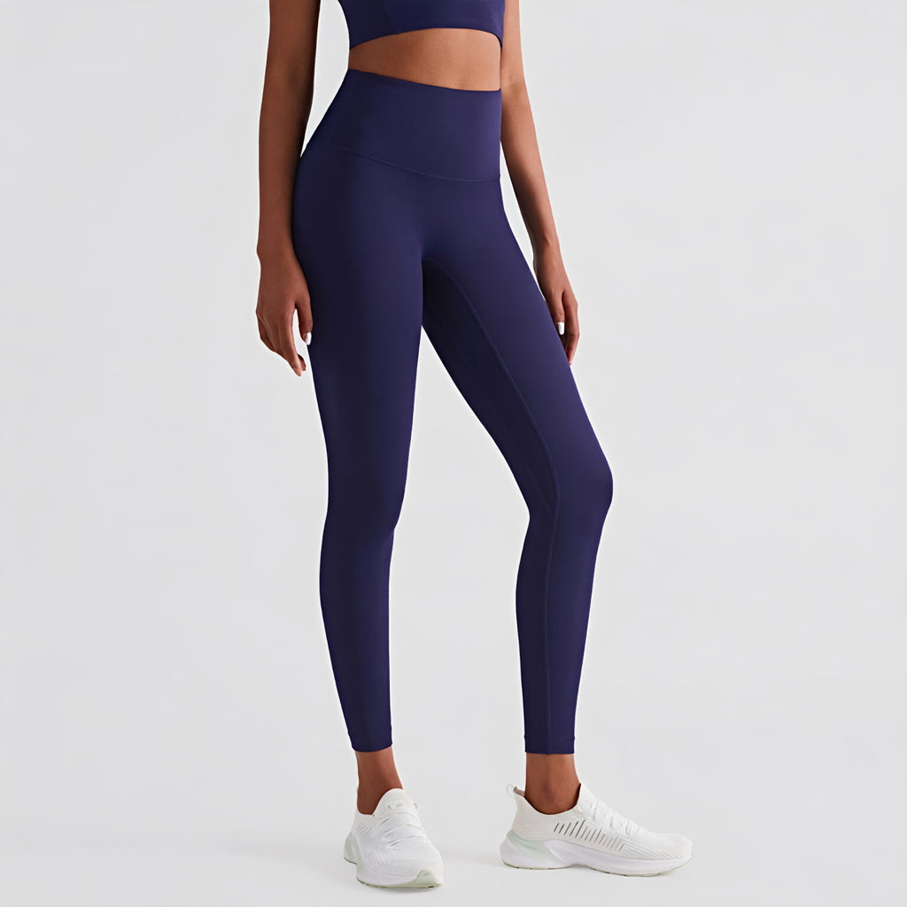 NULS High Waist Yoga Pants 25" Peach Lift Tummy Control Gym