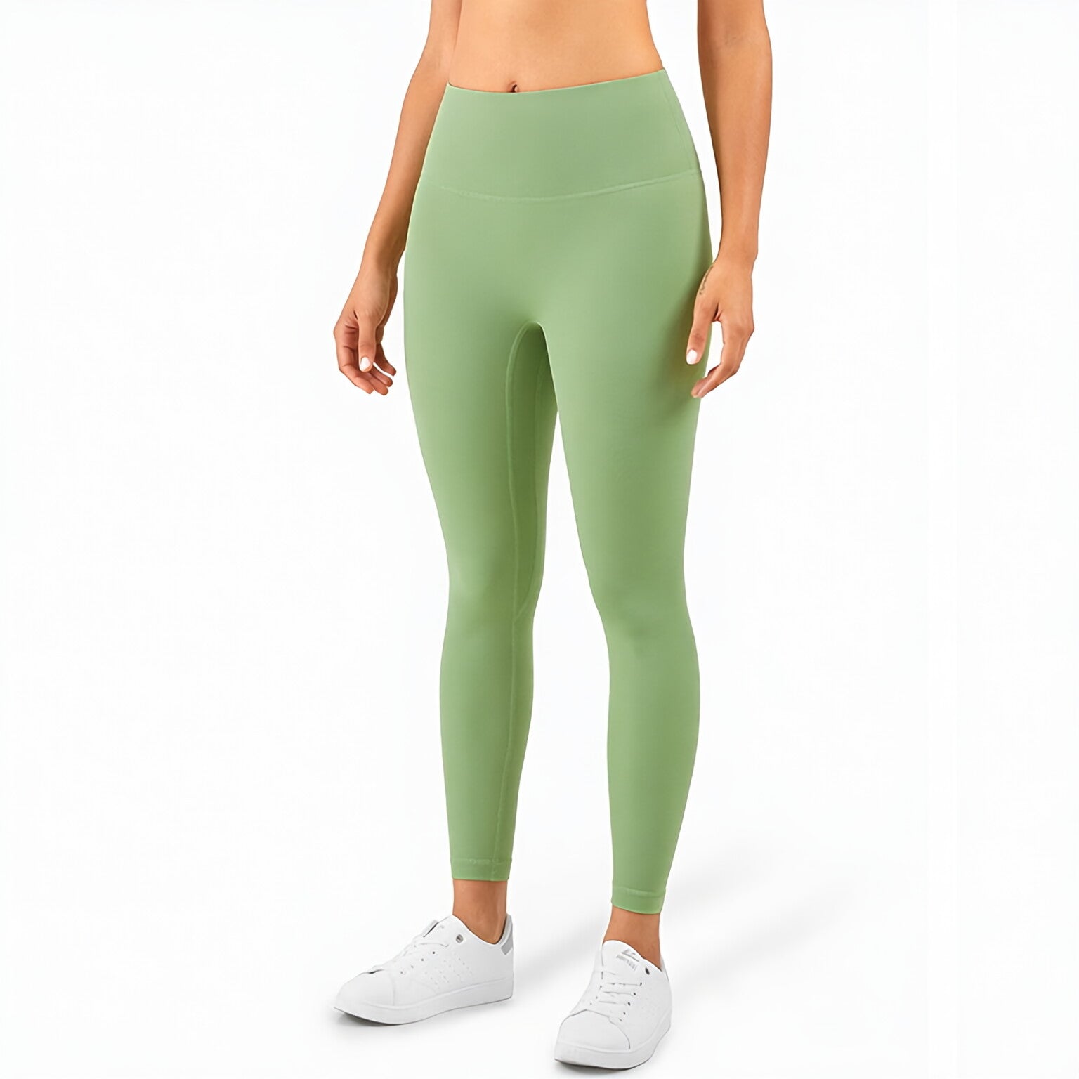 NULS High Waist Yoga Pants 25" Peach Lift Tummy Control Gym