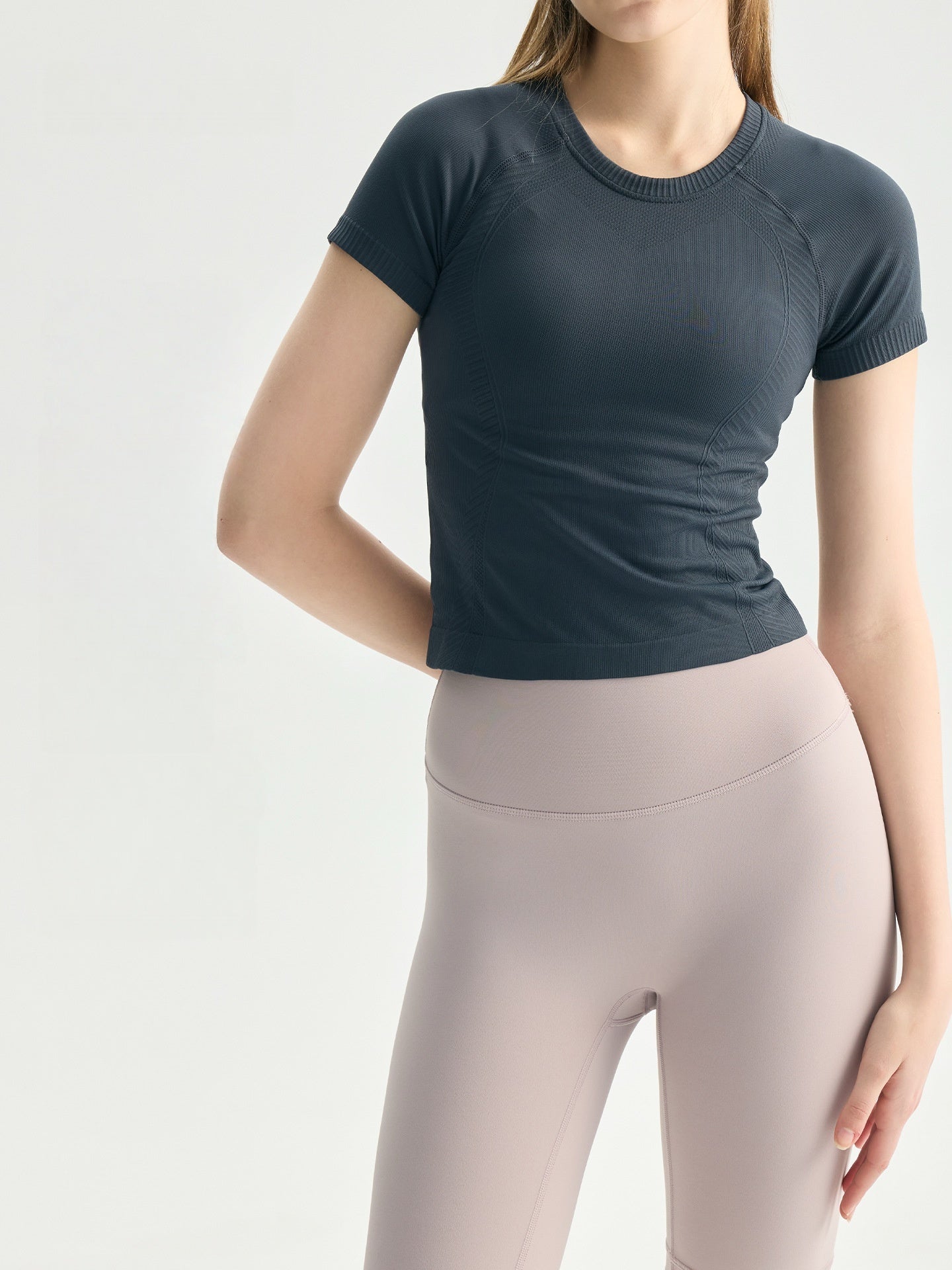 NULS High Waist Yoga Shorts Women Breathable Running Workout