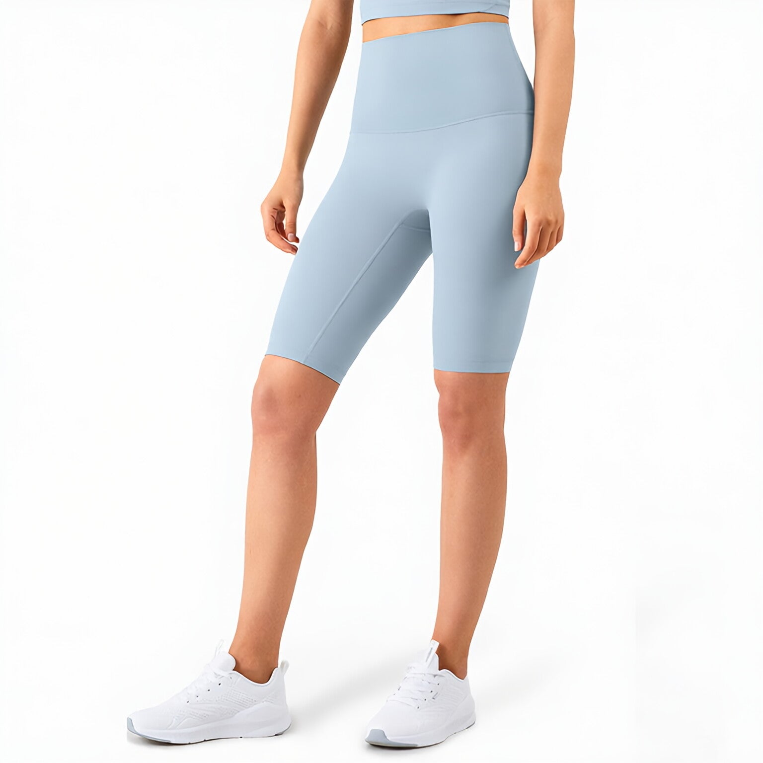 NULS High Waist Yoga Shorts Women Breathable Running Workout