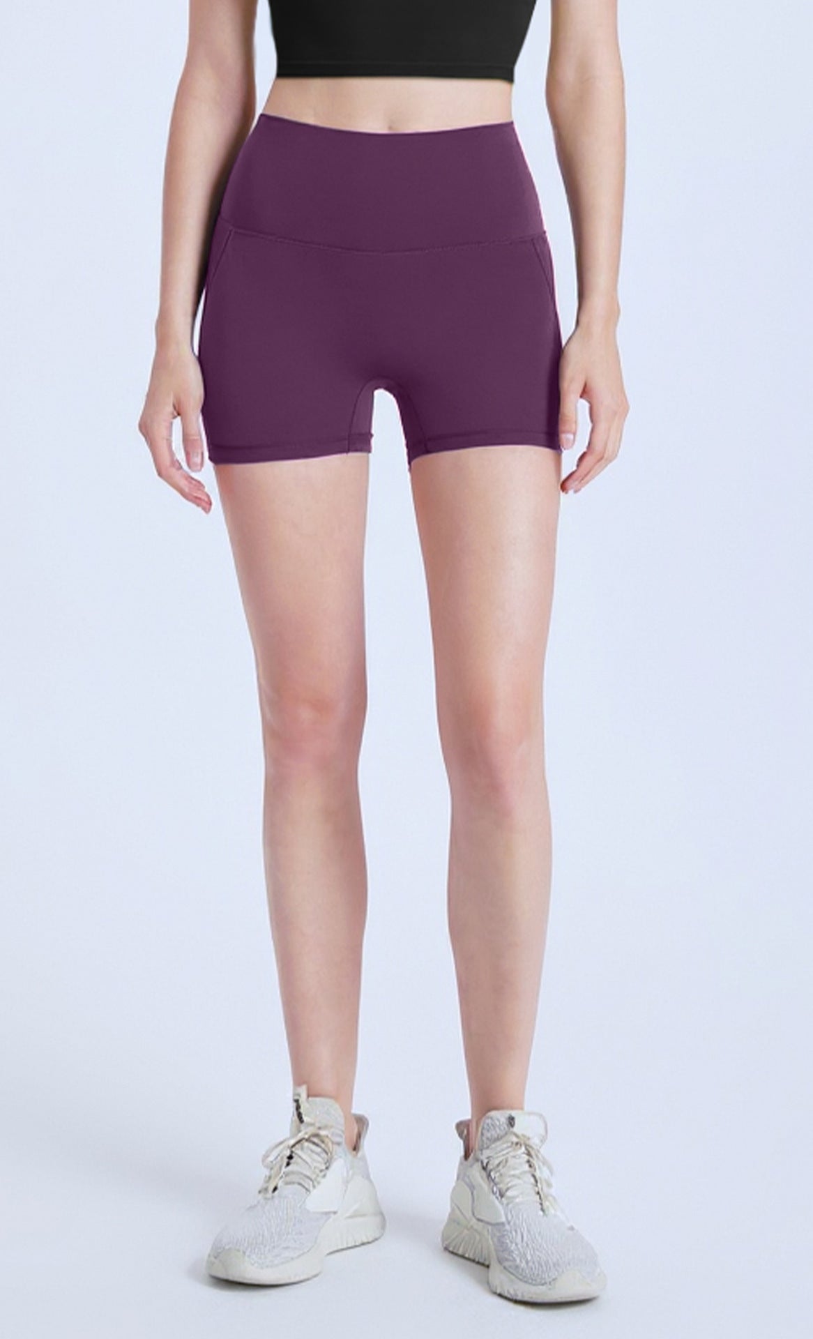 NULS High Waist Yoga Shorts Women Hip Lift Running Workout