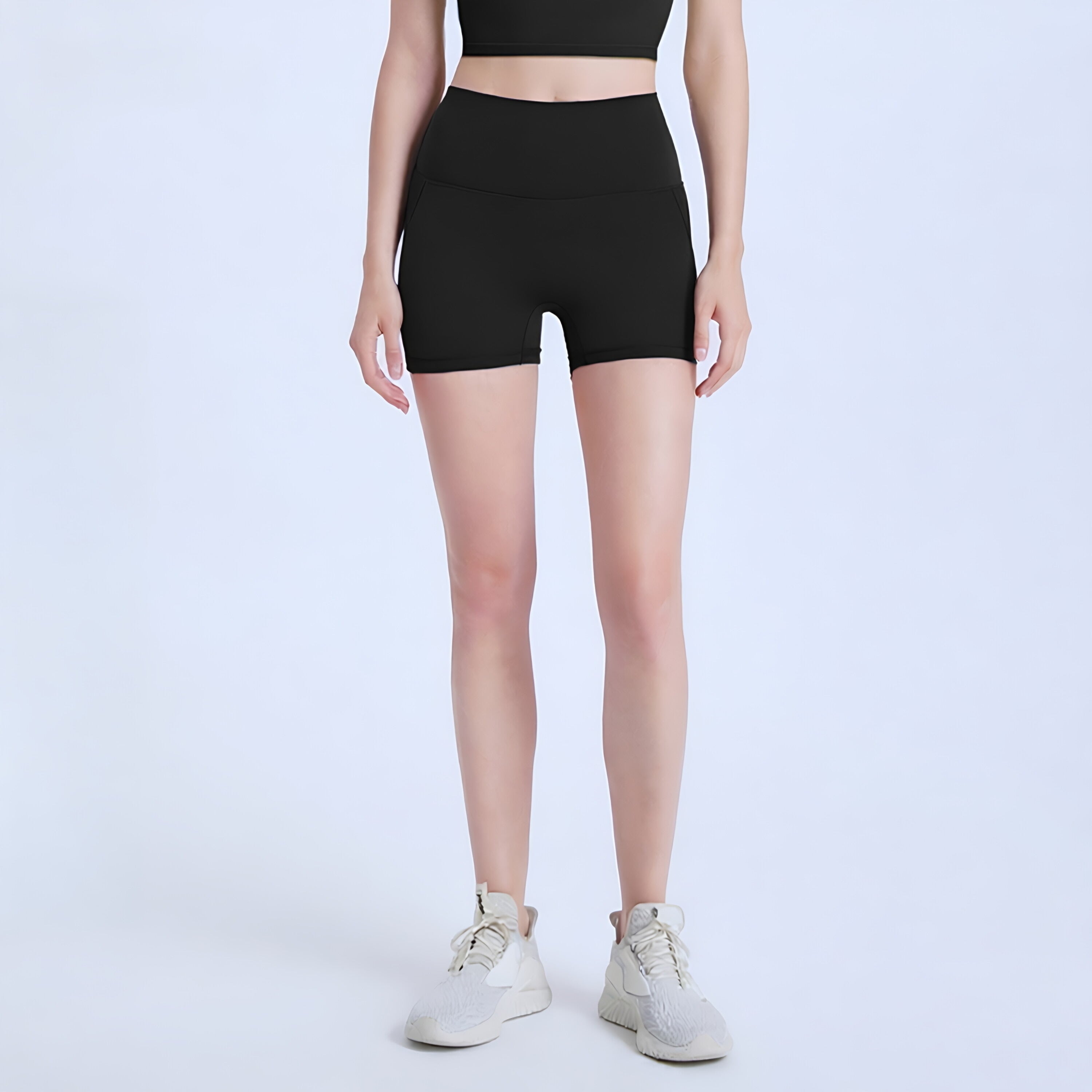NULS High Waist Yoga Shorts Women Hip Lift Running Workout