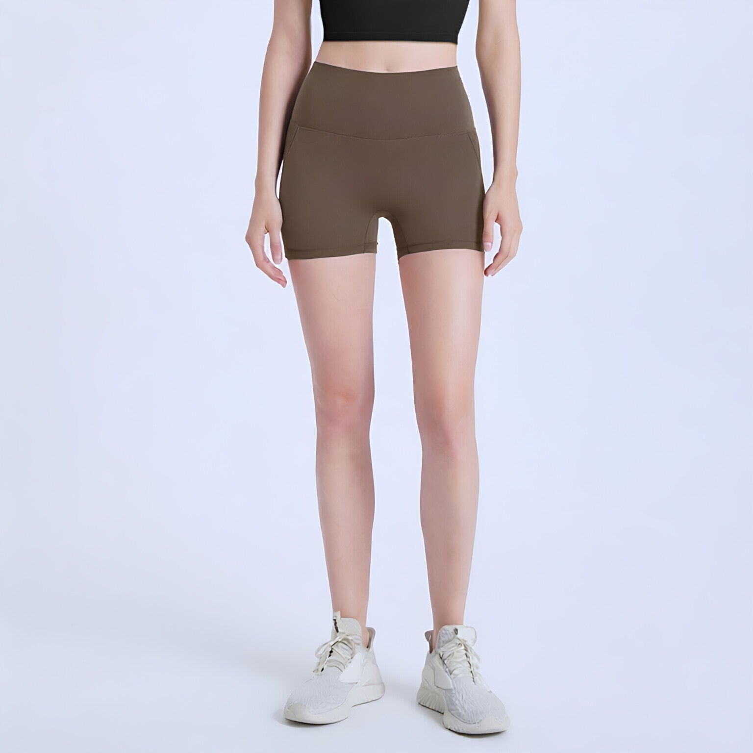 NULS High Waist Yoga Shorts Women Hip Lift Running Workout