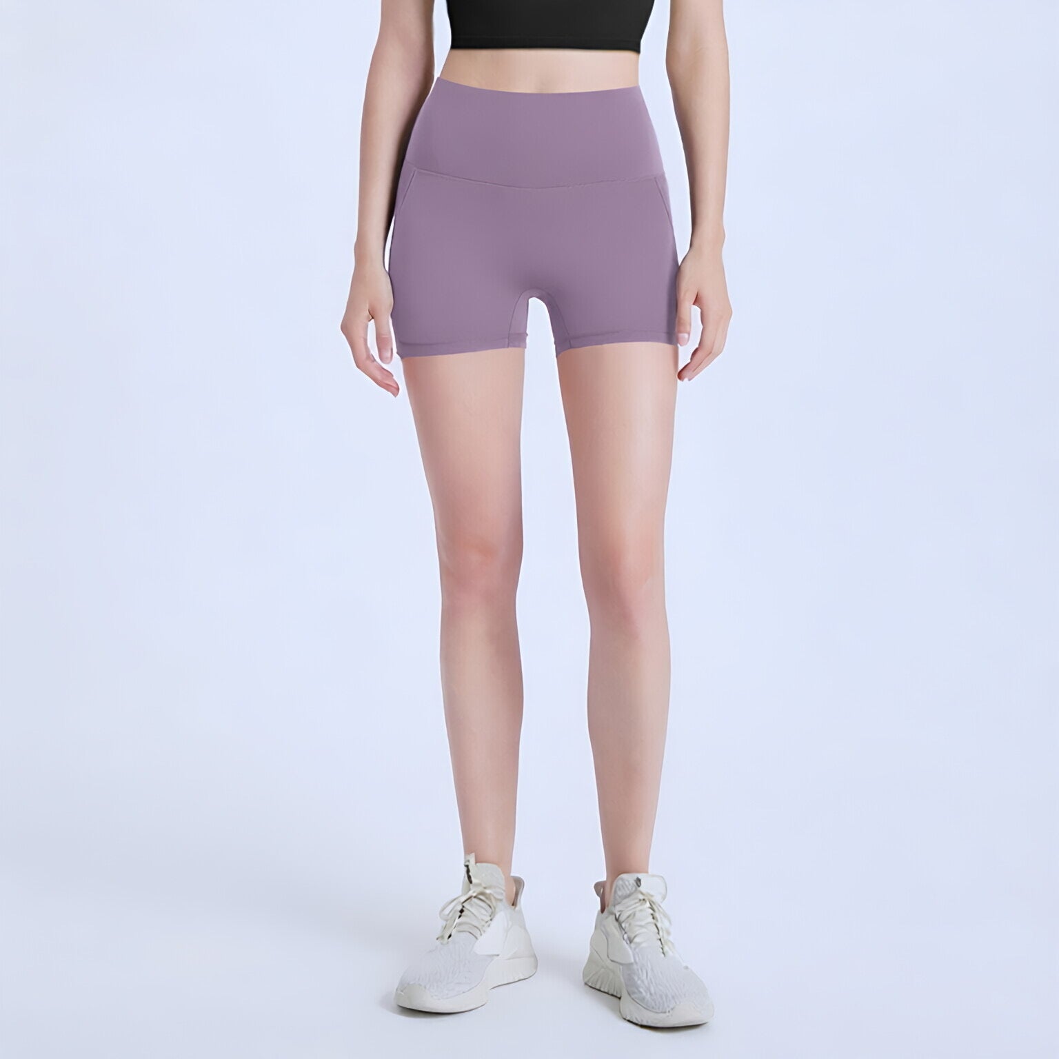 NULS High Waist Yoga Shorts Women Hip Lift Running Workout