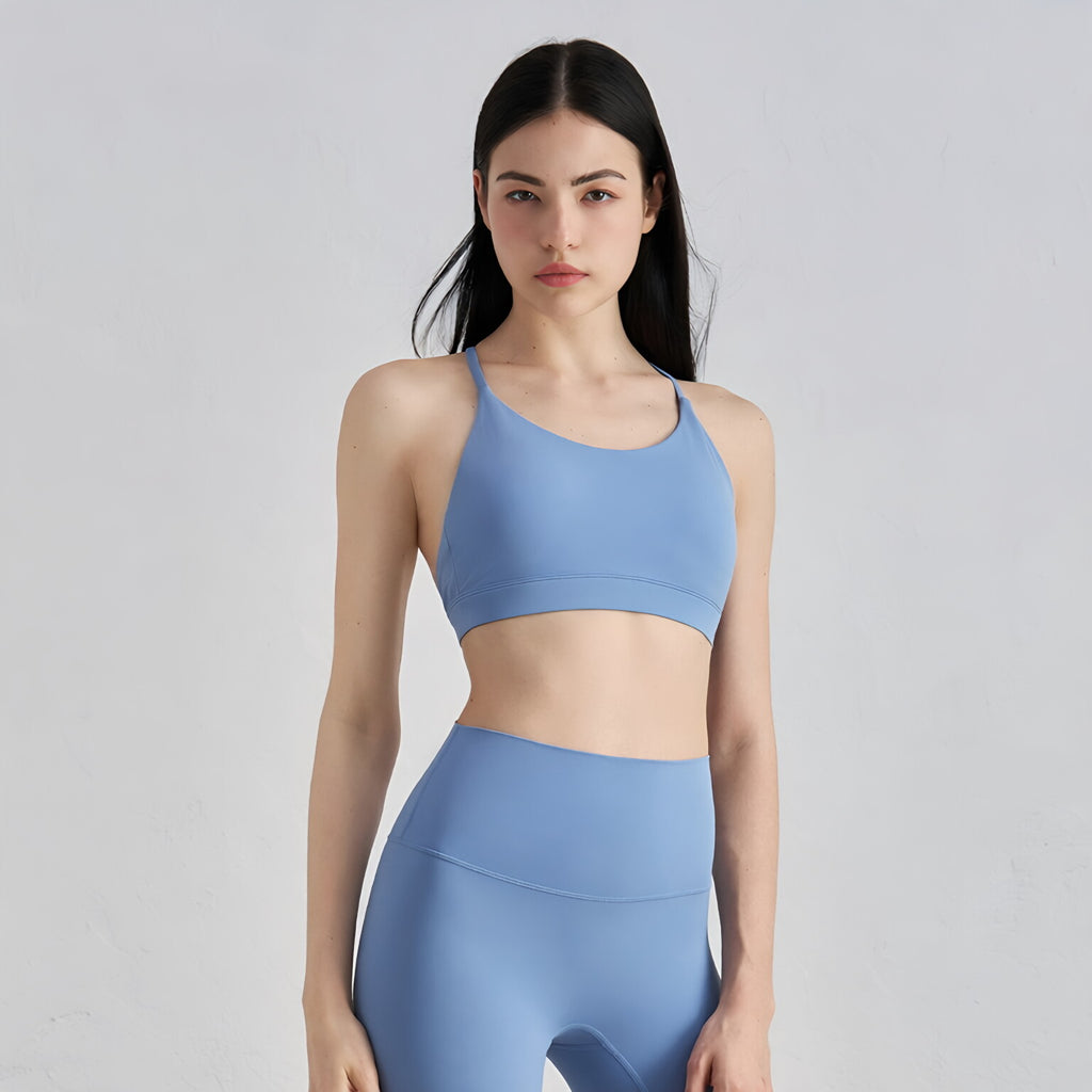 NULS Seamless Triangle Bra Women Beautiful Back Gym Workout