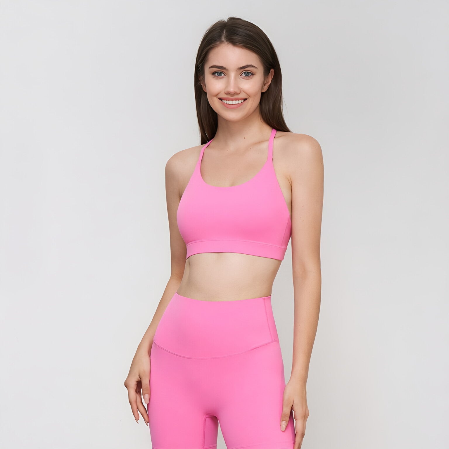 NULS Seamless Triangle Bra Women Beautiful Back Gym Workout