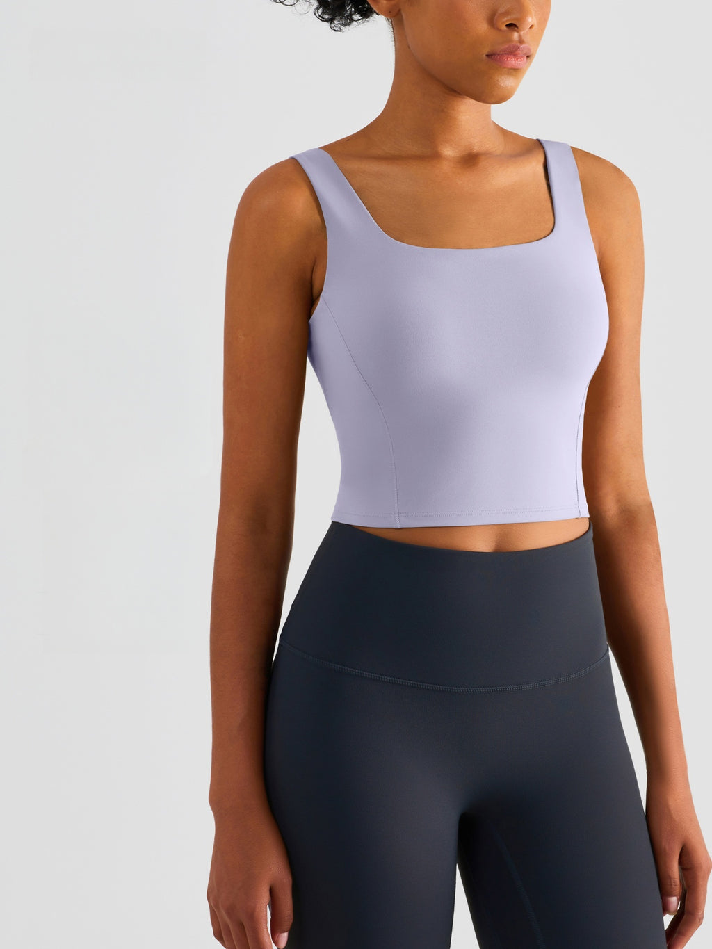 NULS Seamless Yoga Bodysuit Women Wide Straps Backless Gym