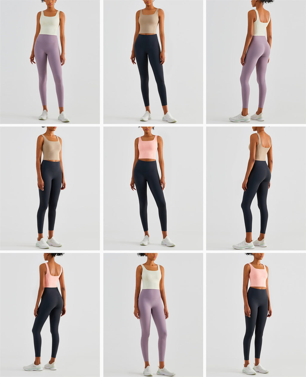 NULS Seamless Yoga Bodysuit Women Wide Straps Backless Gym