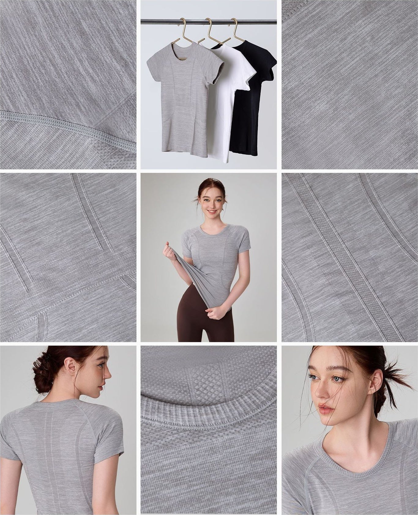 Bare Feel Waist-Cinching Short Sleeve T-Shirt