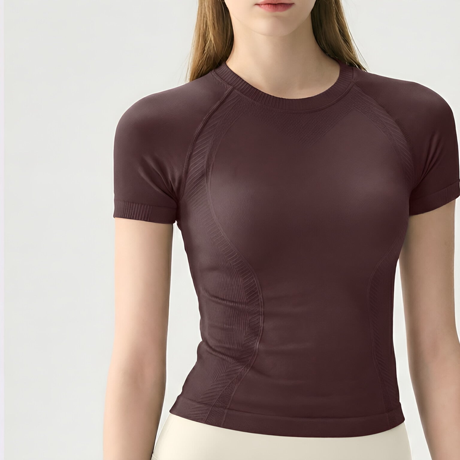 Seamless Breathable Short Sleeve T-Shirt