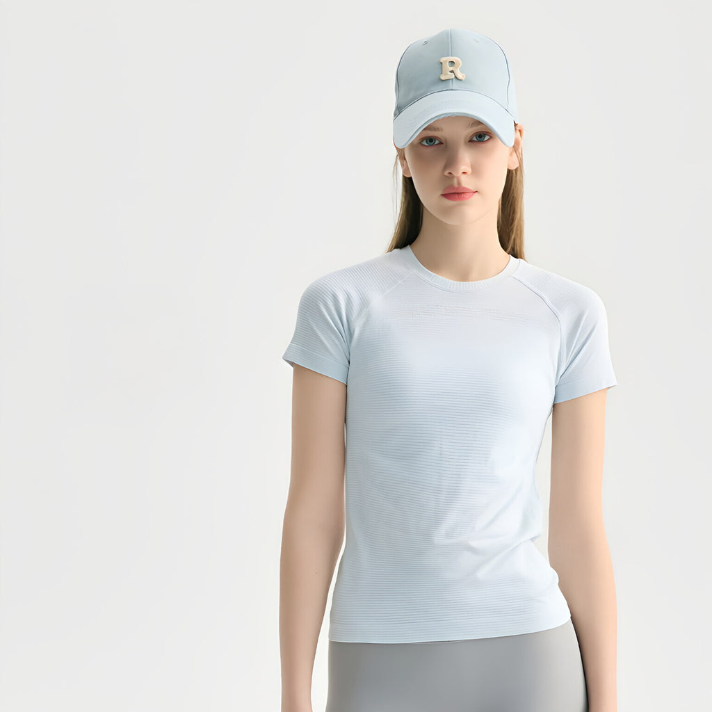 Seamless Sculpting Quick-Dry Short Sleeve T-Shirt