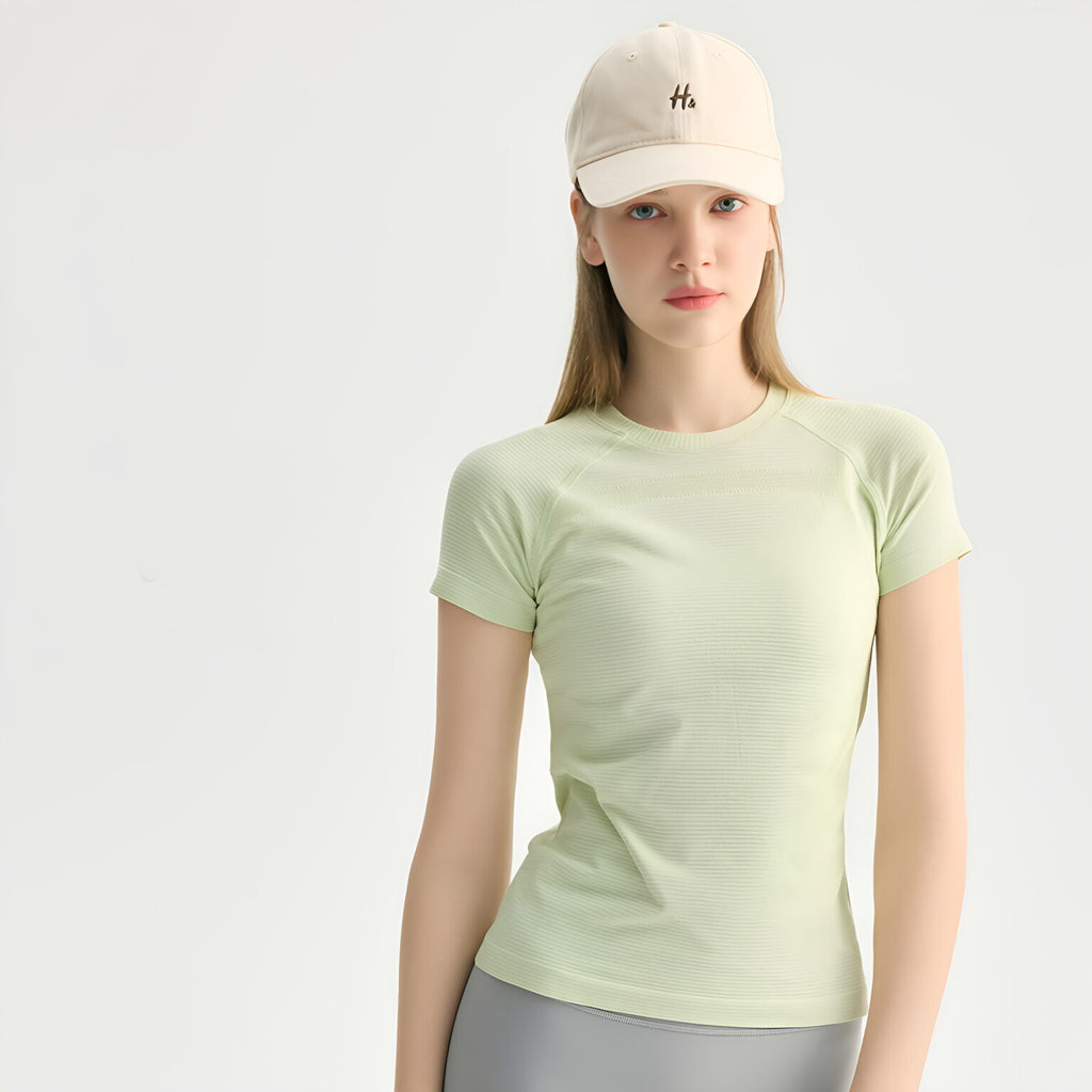 Seamless Sculpting Quick-Dry Short Sleeve T-Shirt