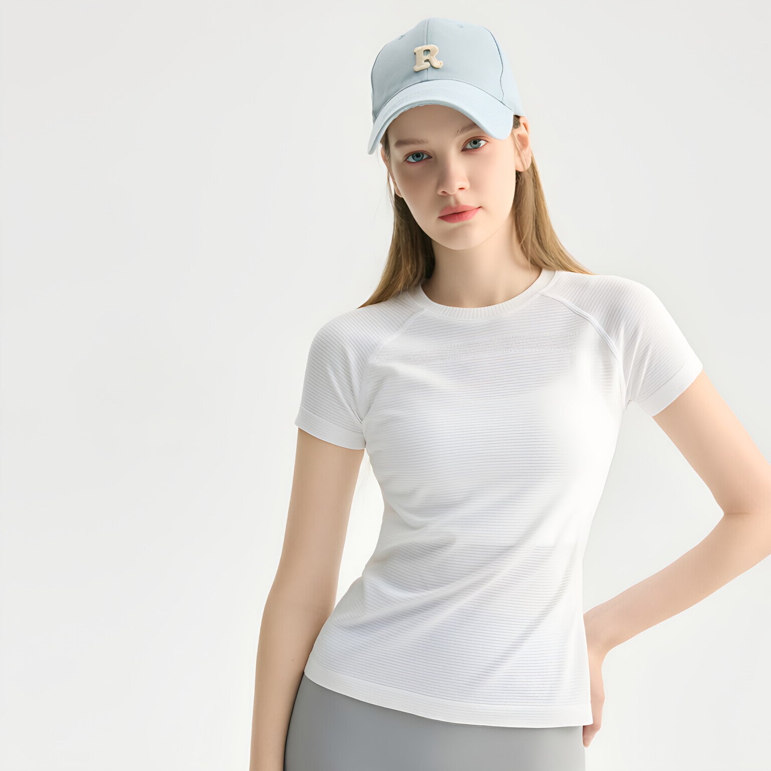 Seamless Sculpting Quick-Dry Short Sleeve T-Shirt