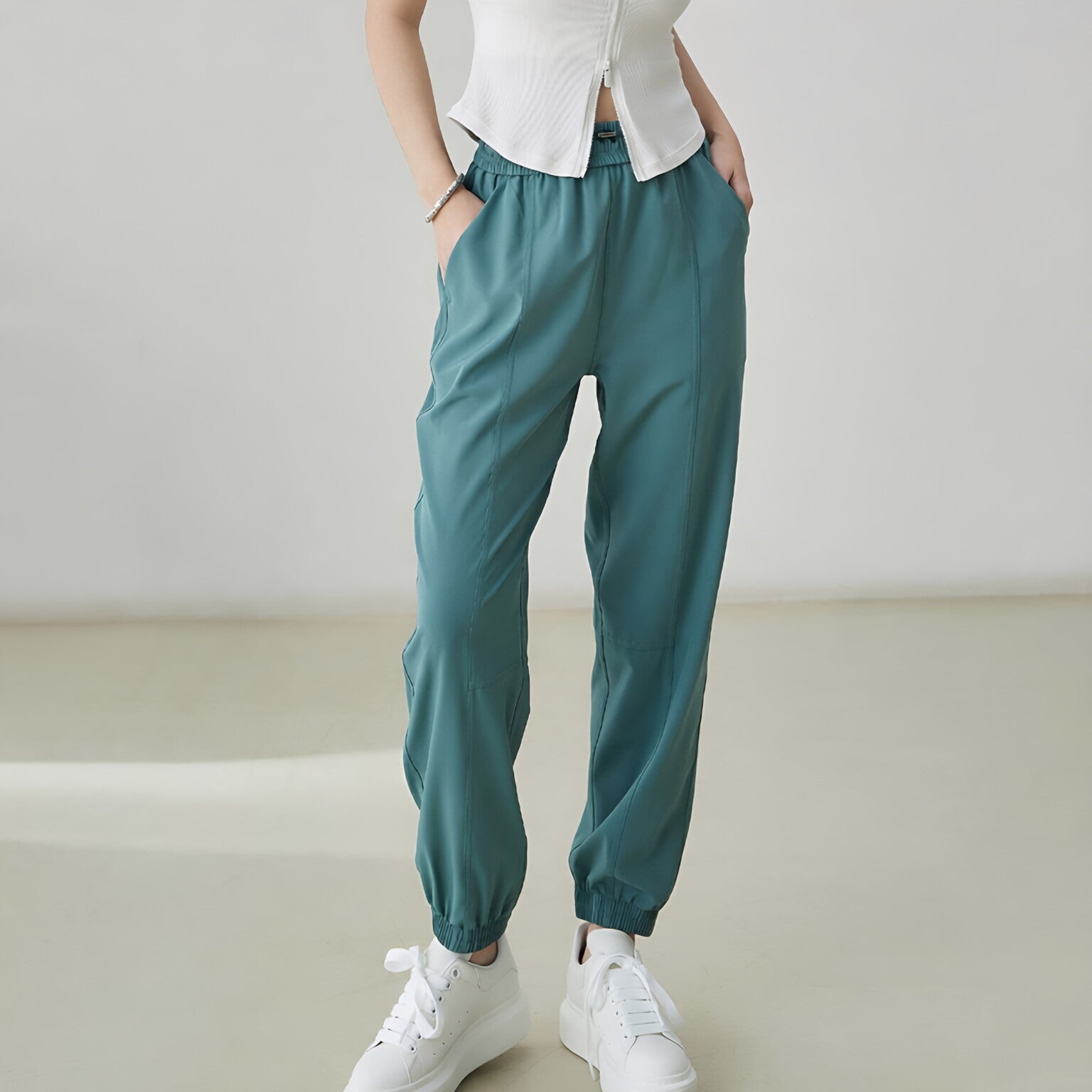 Sunscreen Quick Dry Wide Leg Pants Women Gym Workout