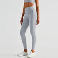 Luxury 66 Nylon Lycra Yoga Leggings Women High Waist Scrunch Butt Lifting Double-Faced Naked Feeling Workout Pants