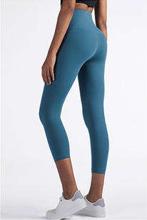 Wholesale Ankle-Length Yoga Pants Women High Waist Tummy Control Butt Lifting Seamless Leggings