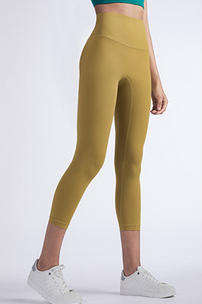 Wholesale Ankle-Length Yoga Pants Women High Waist Tummy Control Butt Lifting Seamless Leggings