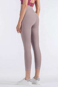 Wholesale Ankle-Length Yoga Pants Women High Waist Tummy Control Butt Lifting Seamless Leggings