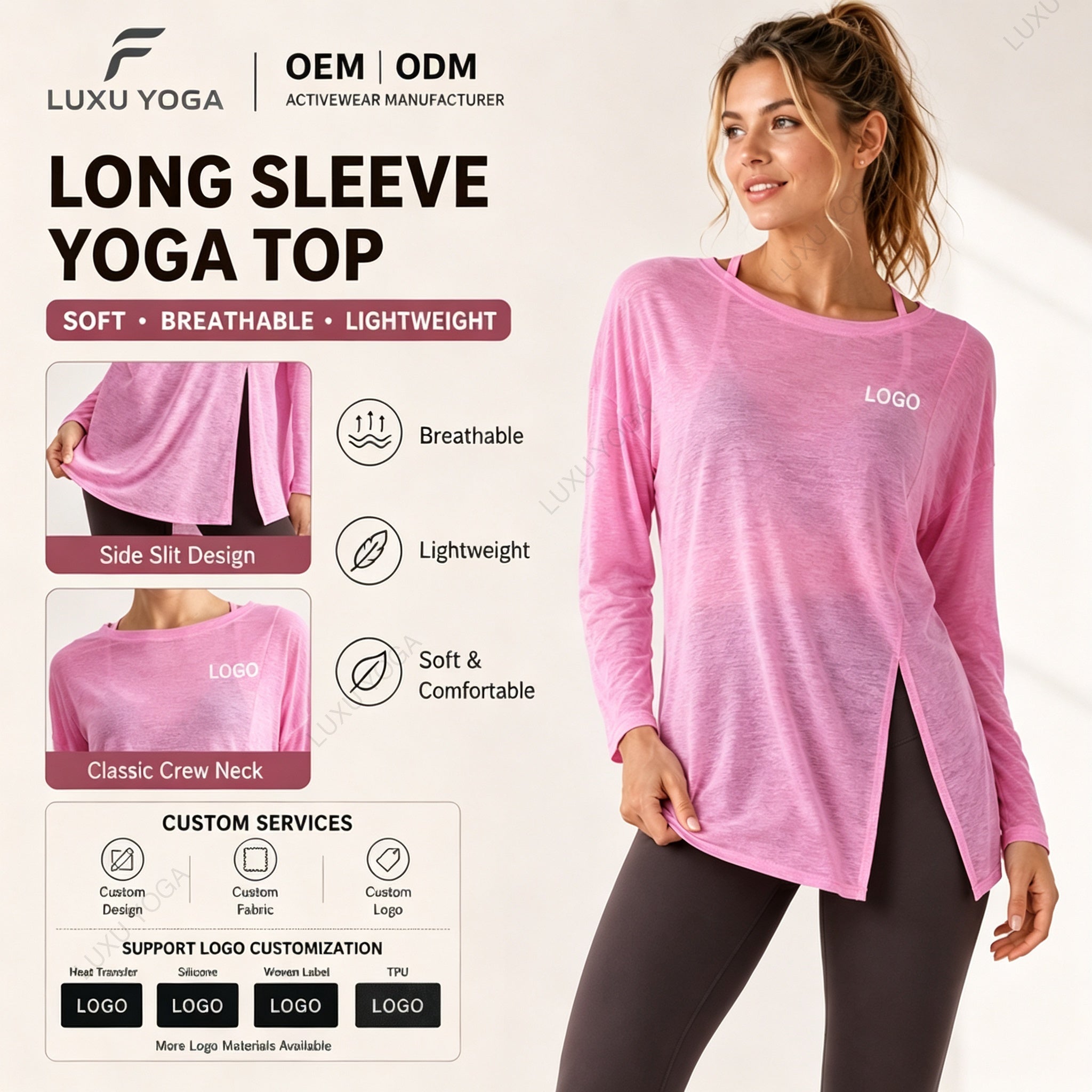 Wholesale Asymmetric Yoga Top Women Crew Neck Sleeveless Modern Loose Fit Breathable Fitness Tank