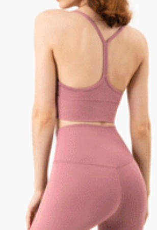 Wholesale Custom Logo Yoga Bra Women Backless Buttery Soft Pilates Sports Top Easy Tear Label