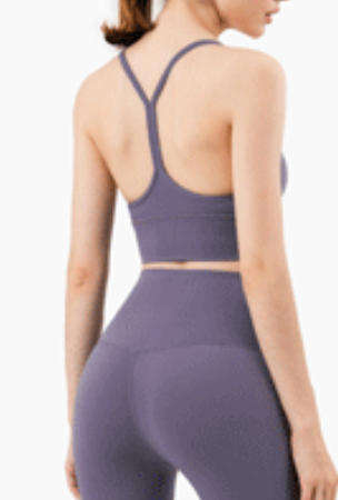 Wholesale Custom Logo Yoga Bra Women Backless Buttery Soft Pilates Sports Top Easy Tear Label