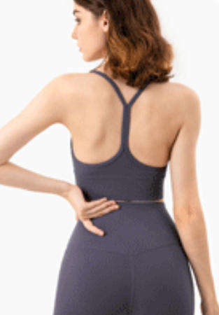 Wholesale Custom Logo Yoga Bra Women Backless Buttery Soft Pilates Sports Top Easy Tear Label