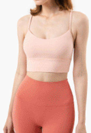 Wholesale Custom Logo Yoga Bra Women Backless Buttery Soft Pilates Sports Top Easy Tear Label
