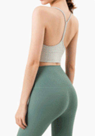 Wholesale Custom Logo Yoga Bra Women Backless Buttery Soft Pilates Sports Top Easy Tear Label