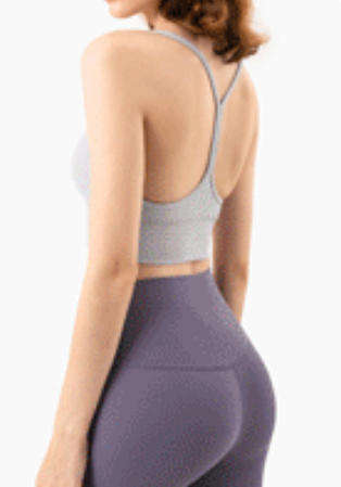 Wholesale Custom Logo Yoga Bra Women Backless Buttery Soft Pilates Sports Top Easy Tear Label