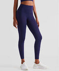 Wholesale Euro-American Yoga Leggings Women High Waist Seamless Snatched Fit Sweat-Wicking Pants