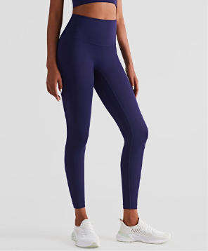 Wholesale Euro-American Yoga Leggings Women High Waist Seamless Snatched Fit Sweat-Wicking Pants