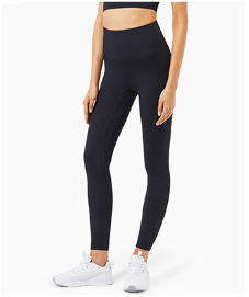 Wholesale Euro-American Yoga Leggings Women High Waist Seamless Snatched Fit Sweat-Wicking Pants