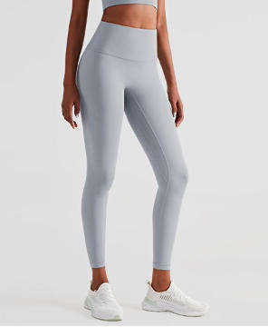 Wholesale Euro-American Yoga Leggings Women High Waist Seamless Snatched Fit Sweat-Wicking Pants