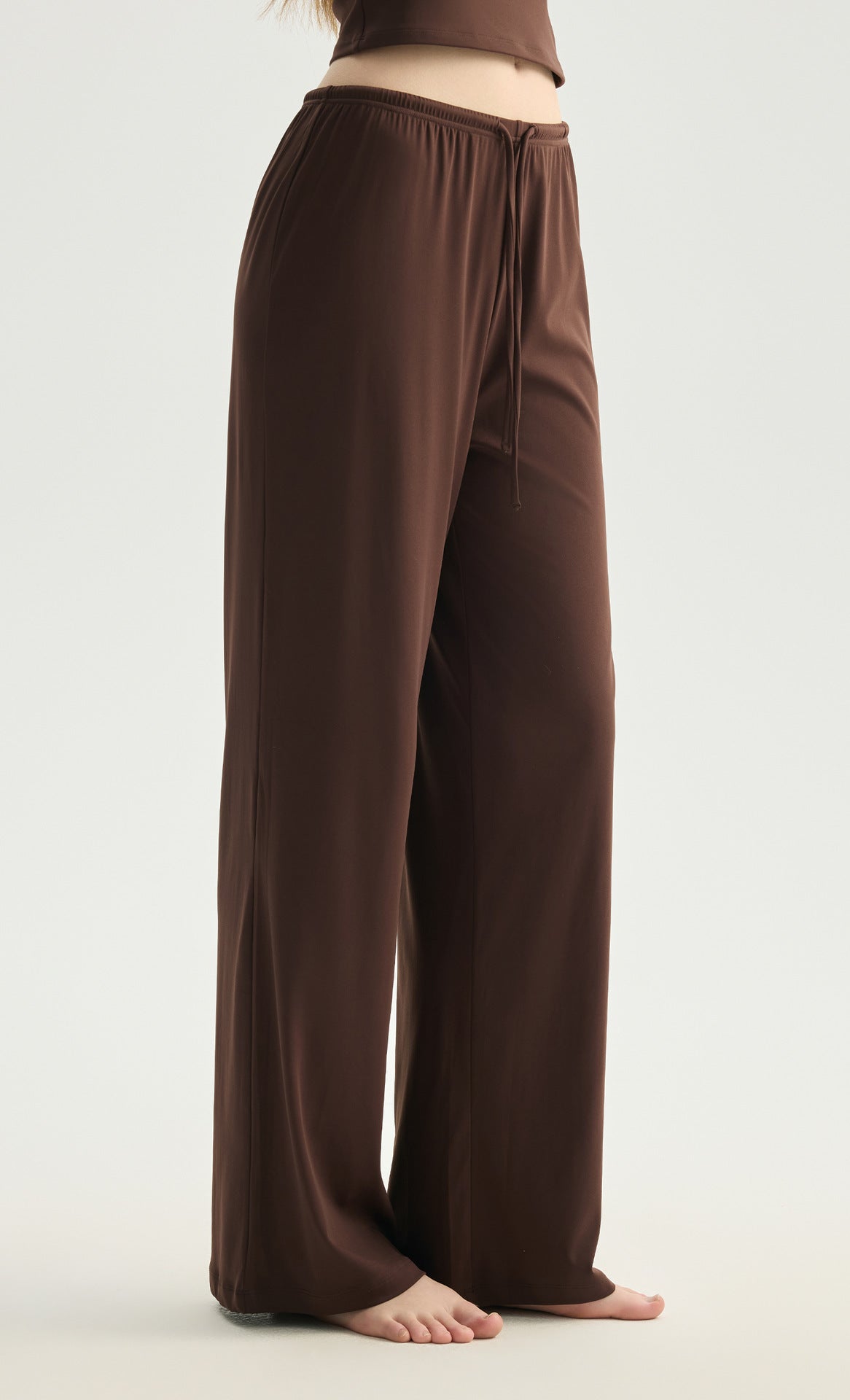 Wholesale Flowy Wide Leg Yoga Pants Loose Slimming Pilates
